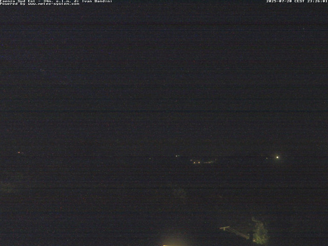 time-lapse frame, Faenza Sud-Est webcam