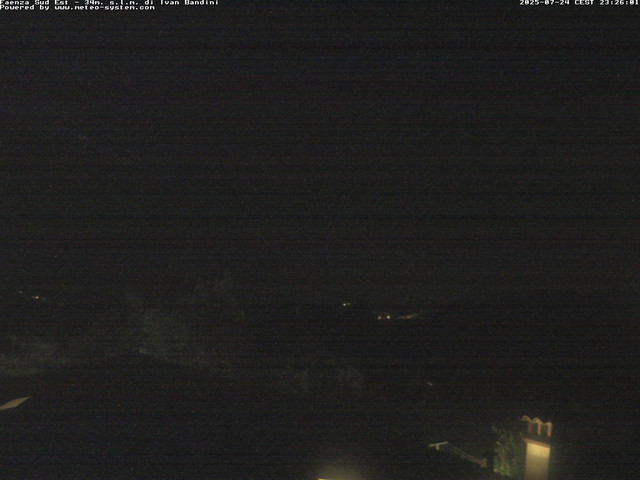 time-lapse frame, Faenza Sud-Est webcam