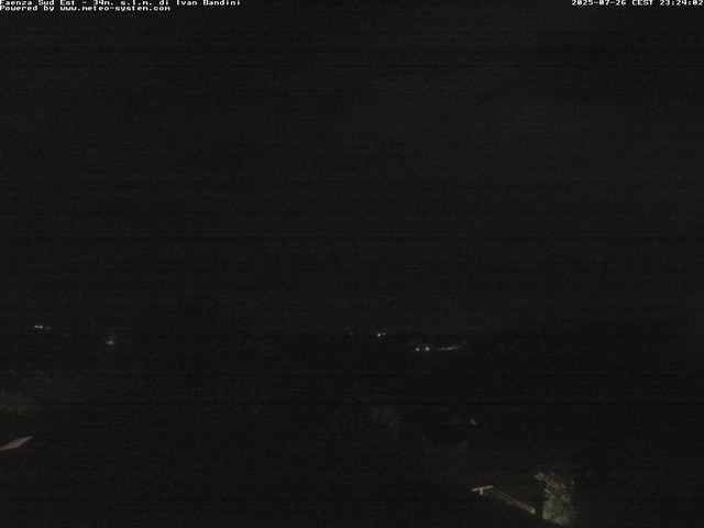 time-lapse frame, Faenza Sud-Est webcam