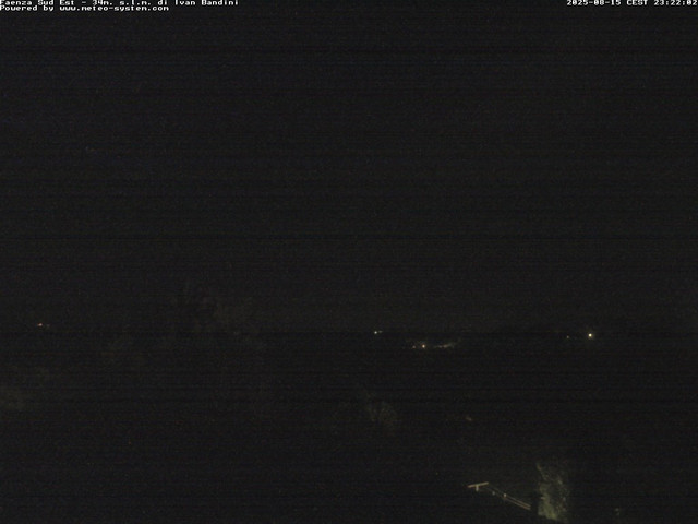 time-lapse frame, Faenza Sud-Est webcam