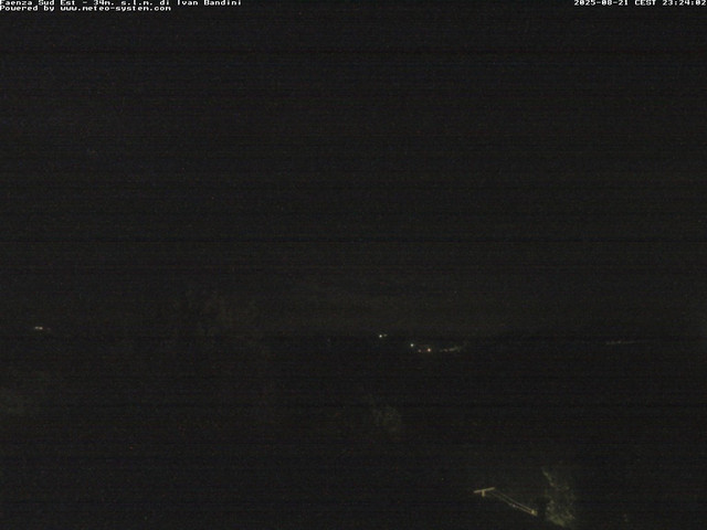 time-lapse frame, Faenza Sud-Est webcam