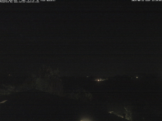 time-lapse frame, Faenza Sud-Est webcam