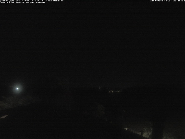 time-lapse frame, Faenza Sud-Est webcam