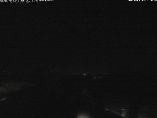 time-lapse frame, Faenza Sud-Est webcam