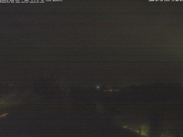 time-lapse frame, Faenza Sud-Est webcam