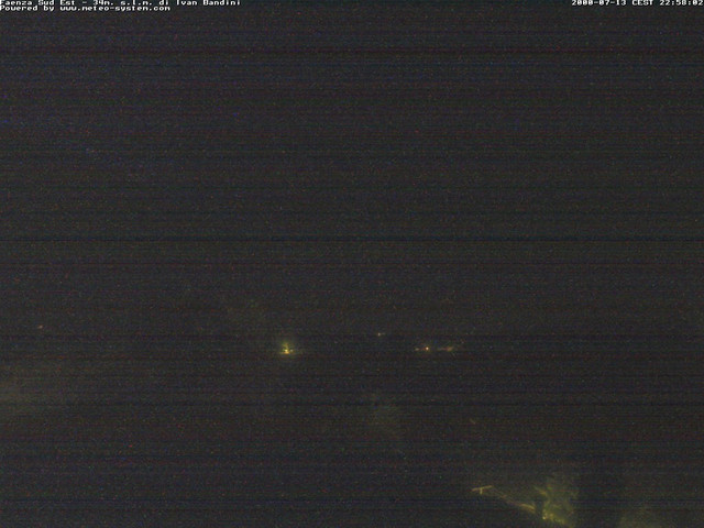 time-lapse frame, Faenza Sud-Est webcam