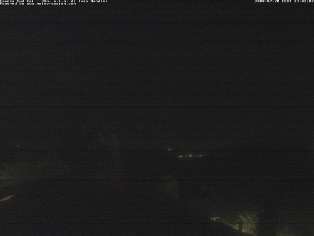 time-lapse frame, Faenza Sud-Est webcam