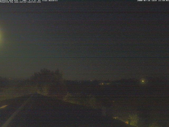 time-lapse frame, Faenza Sud-Est webcam