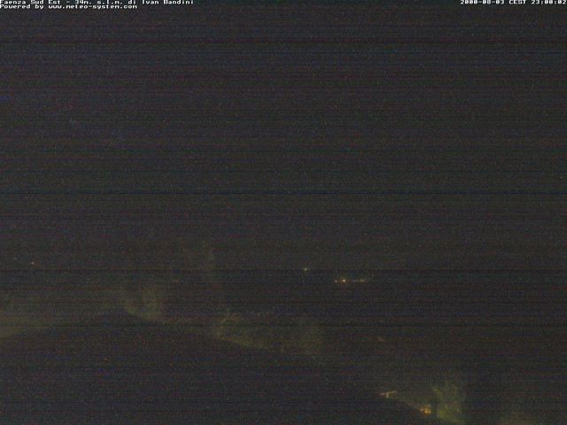 time-lapse frame, Faenza Sud-Est webcam