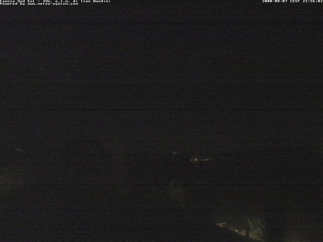 time-lapse frame, Faenza Sud-Est webcam