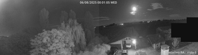 time-lapse frame, Boncellino Sud webcam