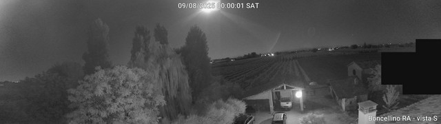 time-lapse frame, Boncellino Sud webcam