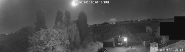 time-lapse frame, Boncellino Sud webcam
