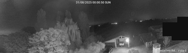 time-lapse frame, Boncellino Sud webcam