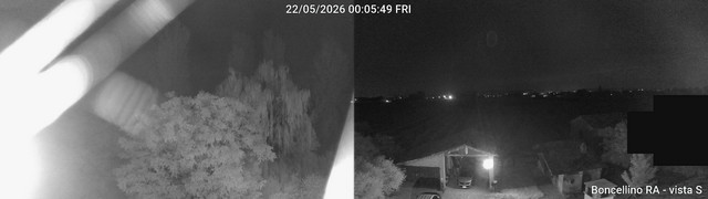 time-lapse frame, Boncellino Sud webcam