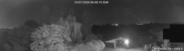 time-lapse frame, Boncellino Sud webcam