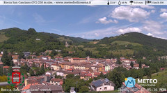 view from Rocca San Casciano on 2025-05-26