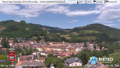 view from Rocca San Casciano on 2025-06-03