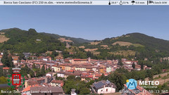 view from Rocca San Casciano on 2025-06-07