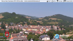 view from Rocca San Casciano on 2025-06-12
