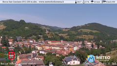 view from Rocca San Casciano on 2025-06-21