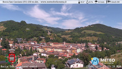 view from Rocca San Casciano on 2025-06-23
