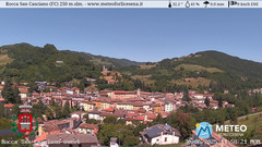 view from Rocca San Casciano on 2025-06-30