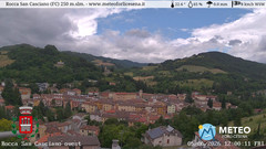 view from Rocca San Casciano on 2026-06-05