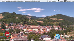 view from Rocca San Casciano on 2026-06-10