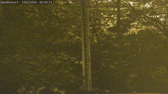 time-lapse frame, Alpe di Mera - Nivometro webcam