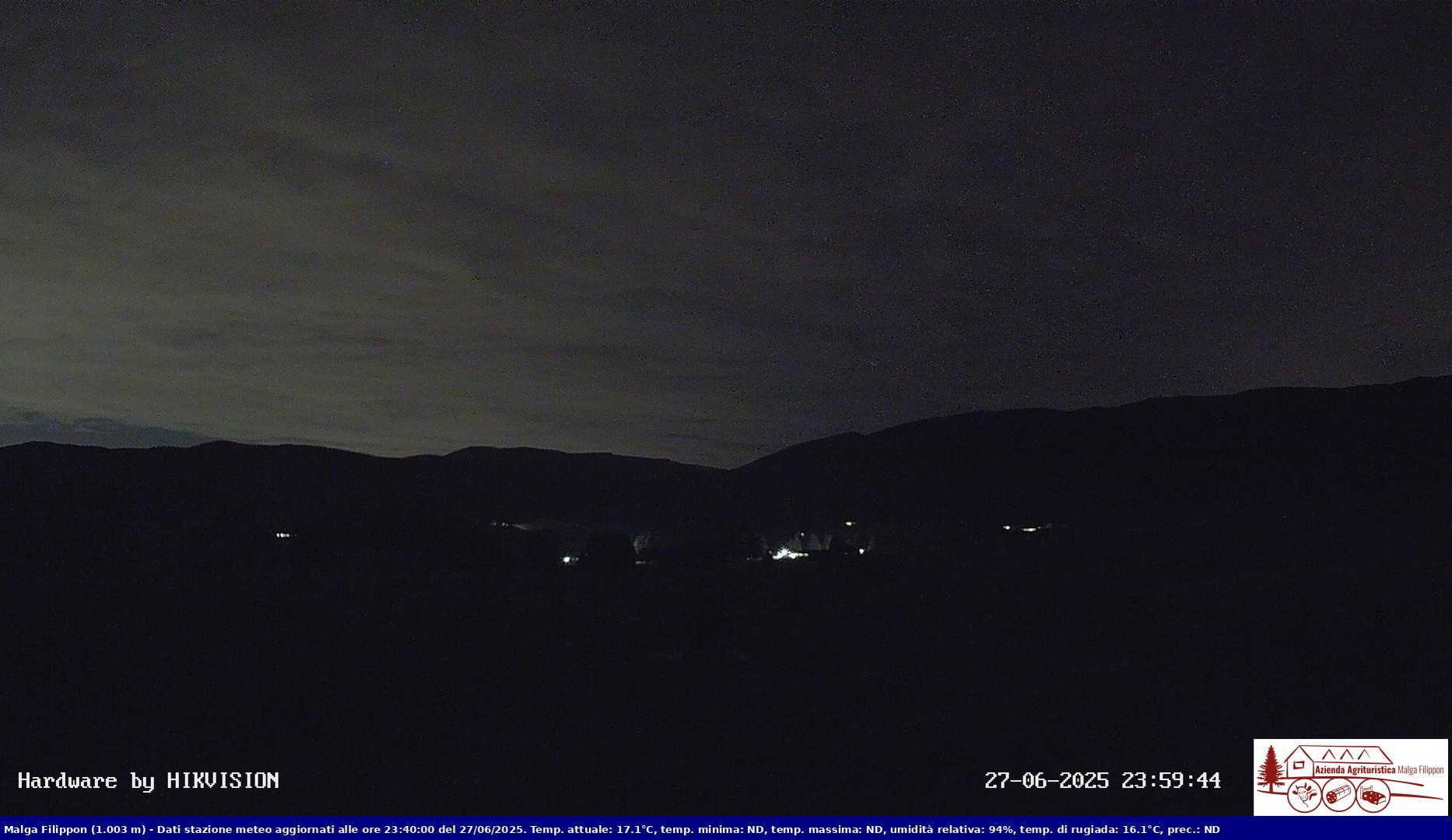 time-lapse frame, Pian Cansiglio - Agriturismo Malga Filippon webcam
