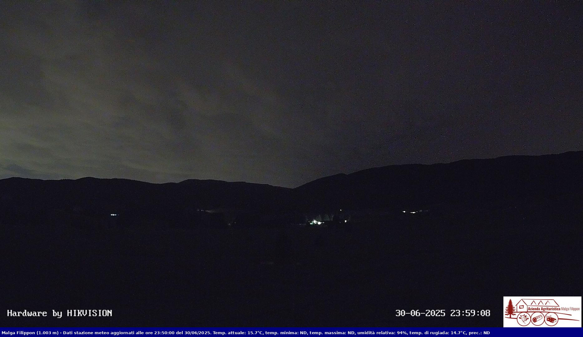 time-lapse frame, Pian Cansiglio - Agriturismo Malga Filippon webcam