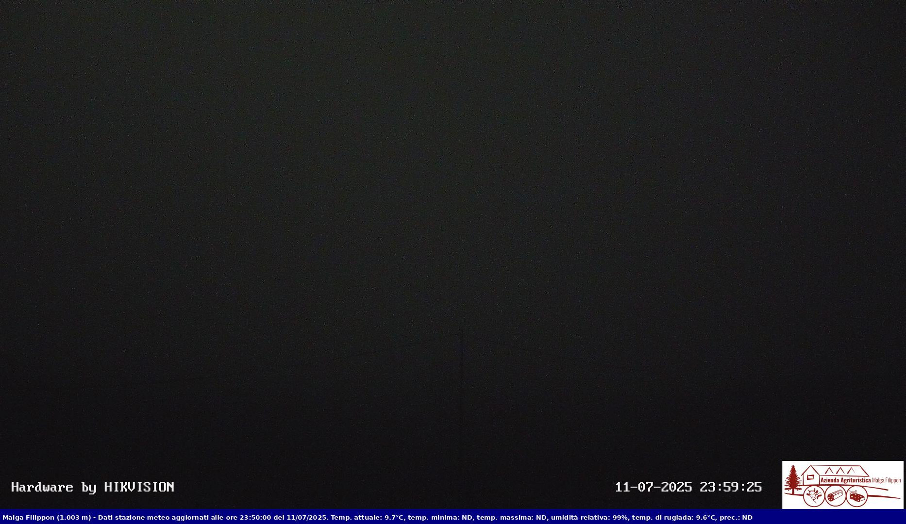 time-lapse frame, Pian Cansiglio - Agriturismo Malga Filippon webcam