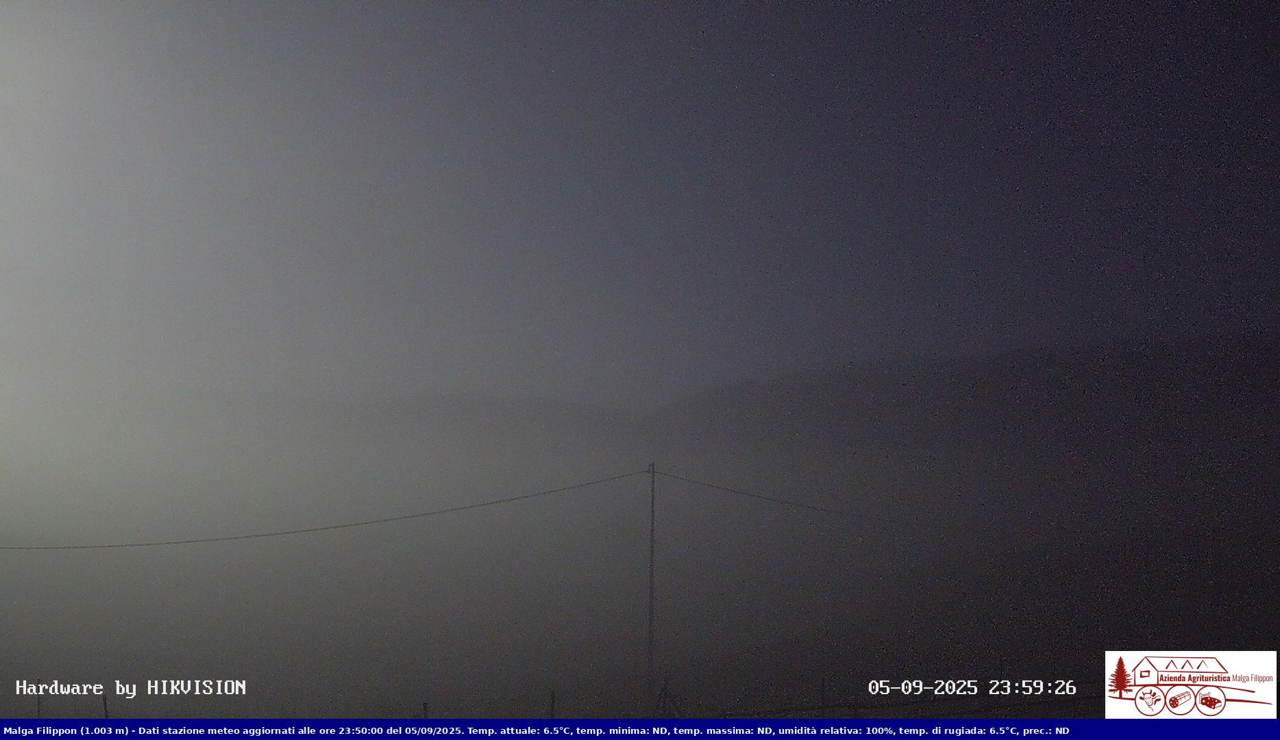 time-lapse frame, Pian Cansiglio - Agriturismo Malga Filippon webcam
