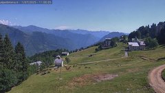 view from Alpe di Mera - Mera bassa on 2025-07-01