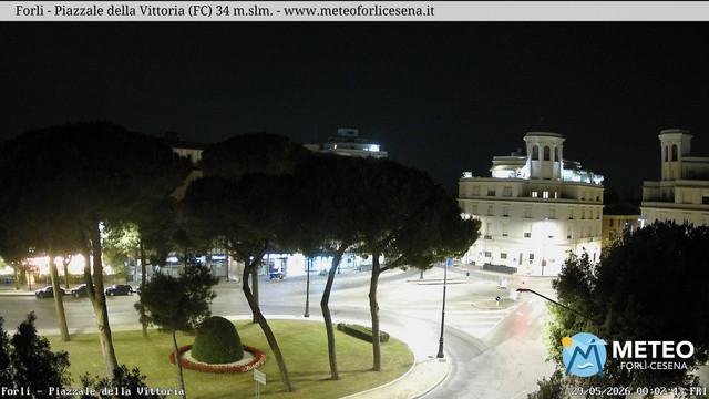 time-lapse frame, Forlì - Piazzale della Vittoria webcam