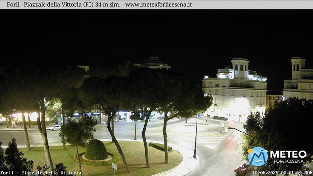 time-lapse frame, Forlì - Piazzale della Vittoria webcam