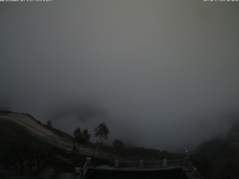 time-lapse frame, Bielmonte M. Marca vista M. Rosa e Valsessera webcam