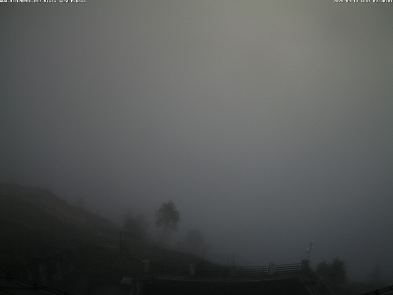 time-lapse frame, Bielmonte M. Marca vista M. Rosa e Valsessera webcam