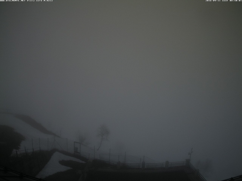 time-lapse frame, Bielmonte M. Marca vista M. Rosa e Valsessera webcam