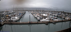 view from Seward Harbor on 2025-07-09