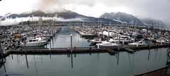 view from Seward Harbor on 2025-08-07