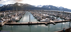 view from Seward Harbor on 2025-08-12