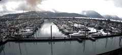 view from Seward Harbor on 2025-08-28