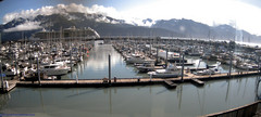 view from Seward Harbor on 2025-08-29