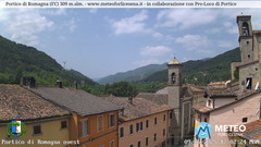 view from Portico di Romagna on 2025-06-09