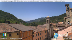 view from Portico di Romagna on 2025-06-24