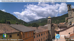 view from Portico di Romagna on 2025-07-07