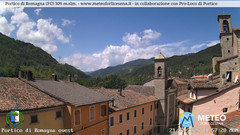 view from Portico di Romagna on 2025-07-21