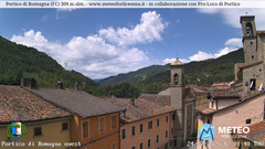 view from Portico di Romagna on 2025-07-24